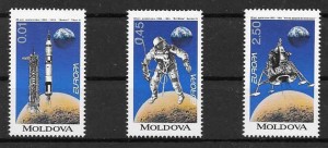 sellos Tema Europa 1994 moldavia