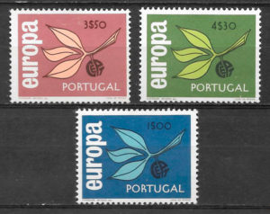 Filatelia Europa Portugal 1965