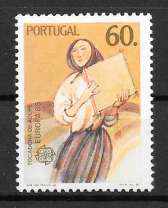 filatelia colección Europa Portugal 1985