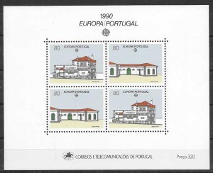 sellos Tema Europa Portugal 1990