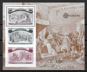 filatelia colección Europa Portugal 1992