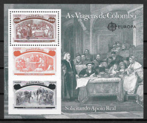 filatelia colección Europa Portugal 1992