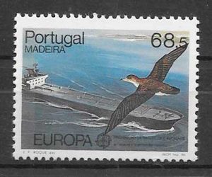 colección sellos tema Europa Madeira 1986