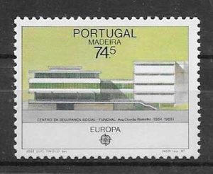 colección sellos tema Europa Madeira 1987