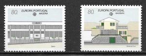 filatelia colección tema Europa Madeira 1990