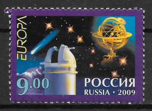 colección sellos Europa Rusia 2009