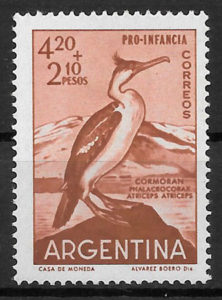 sellos fauna Argentina 1961