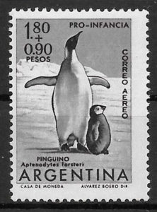 sellos fauna Argentina 1961