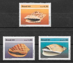 filatelia fauna Brasil 1989