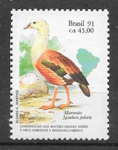 sellos fauna Brasil 1991