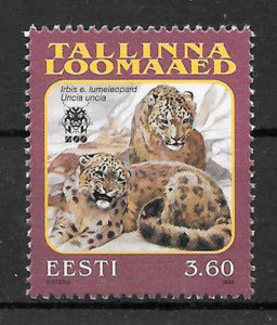 filatelia fauna Estonia 1998