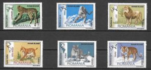 filatelia coleccion fauna Rumania 2000