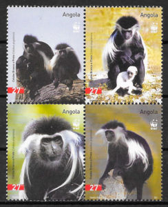 filatelia colección fauna wwf 2004