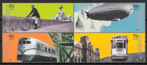 sellos trenes Argentina 2000
