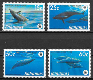 sellos wwf de Bahamas 2007