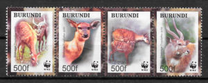 sellos wwf Burundi 2004