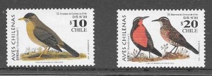 sellos aves 2002 Chile 2002