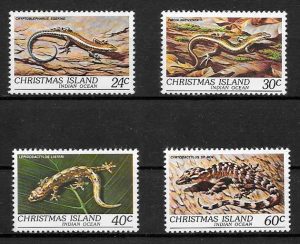 colección sellos fauna Christmas Island 1981