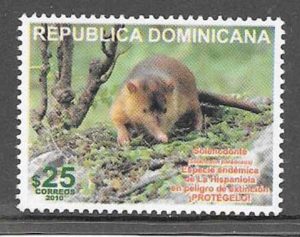 coleccion sellos fauna Dominicana 2010