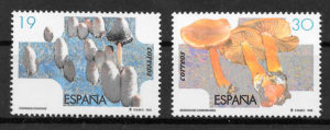 coleccion sellos setas Espana 1995