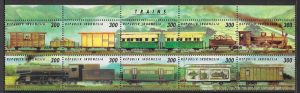 selos trenes Indonesia 1998