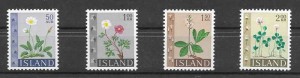 Islandia 1964 flores