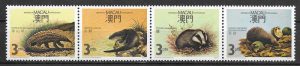 filatelia fauna Macao 1988