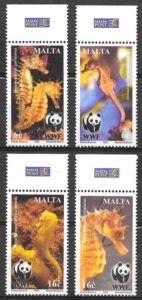 filatelia coleccion wwf Malta 2002