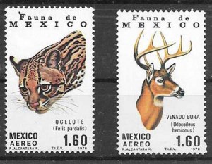 Filatelia fauna México 1978