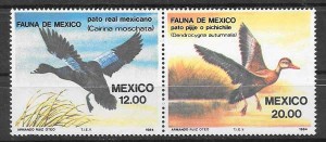 sellos fauna México 1984