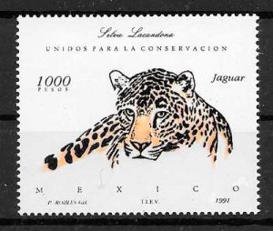 sellos fauna México 1991