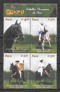 colección sellos fauna Perú 2004