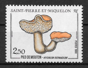 sellos setas Saint Pierre y Miquelon 1990