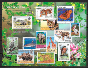 sello fauna wwf Santo Tomey y Principe 2010