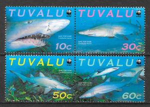 sellos wwf Tuvalu 2000