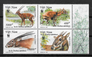 colección sellos wwf Viet Nam