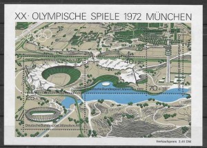 sellos Juegos Olímpicos Alemania 1972