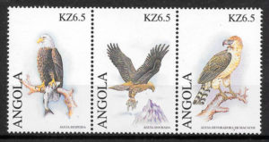 filatelia colección fauna Angola 2000