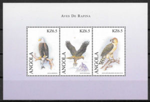 filatelia colección fauna Angola 2000