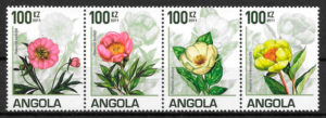 sellos flora Angola 2011