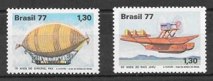 filatelia transporte Brasil 1977