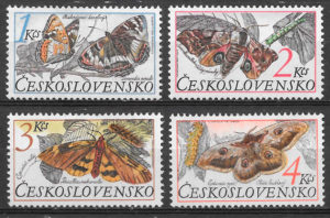 colección sellos Checoslovaquia 1987