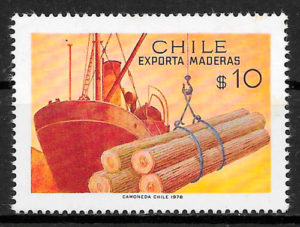 filatelia transporte Chile 1978