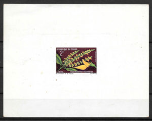 colección sellos flora 1970 Congo