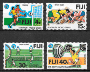 sellos deporte Fidji 1979