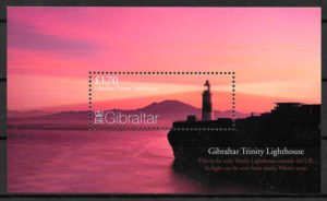 colección sellos faros Gibralltar 2007