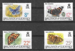 mariposas de Guersey 1981