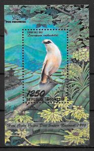 filatelia colección fauna y flora Indonesia 1996