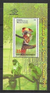 sellos fauna y flora Indonesia 1998