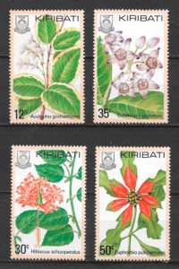 sellos flora Kiribati 1981